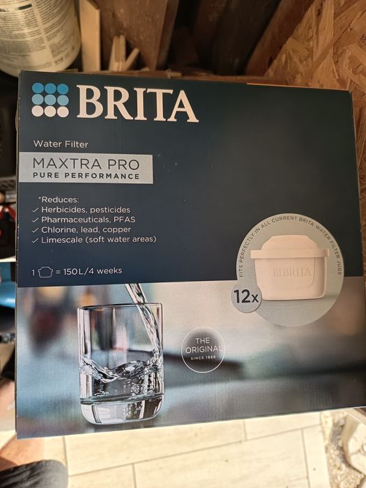 Filtry do wody Brita.