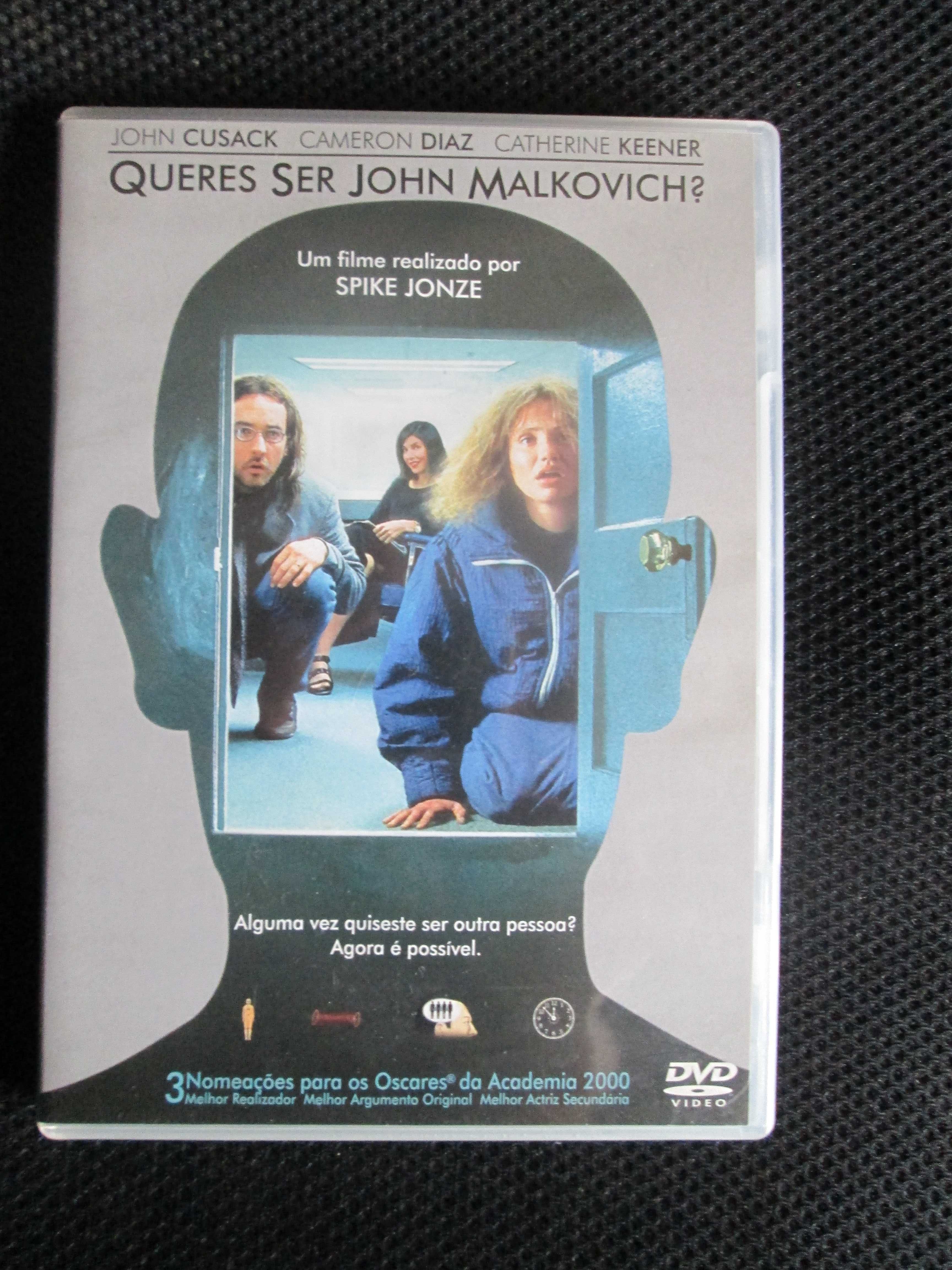 DVD Queres ser John Malkovich? John Malkovich Cameron Diaz John Cusack