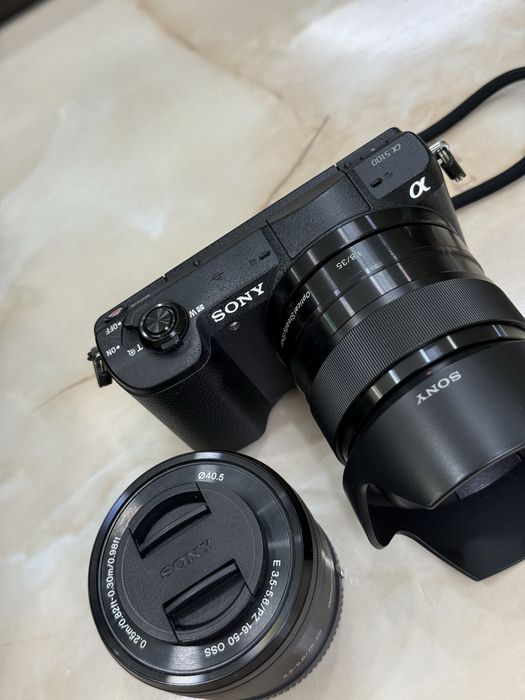 Фотоапарат Sony A5100+ Kit 16-50mm+ обʼєктив фікс Sony E 35mm F/1.8