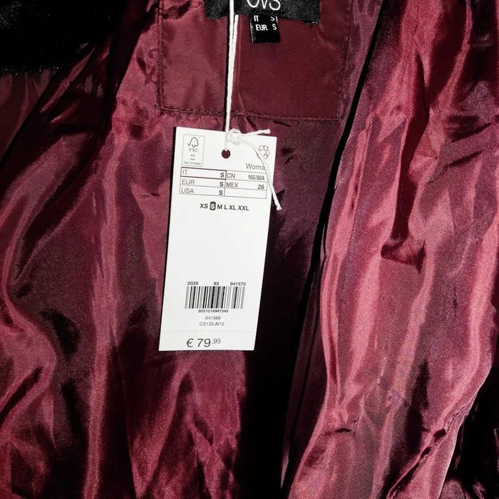 Blusão bordô de senhora