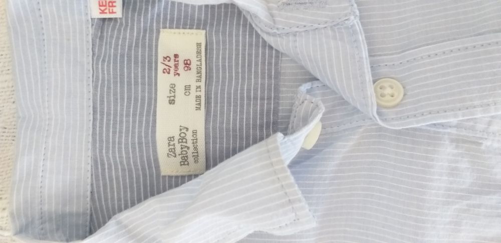 Camisa menino zara 2/3