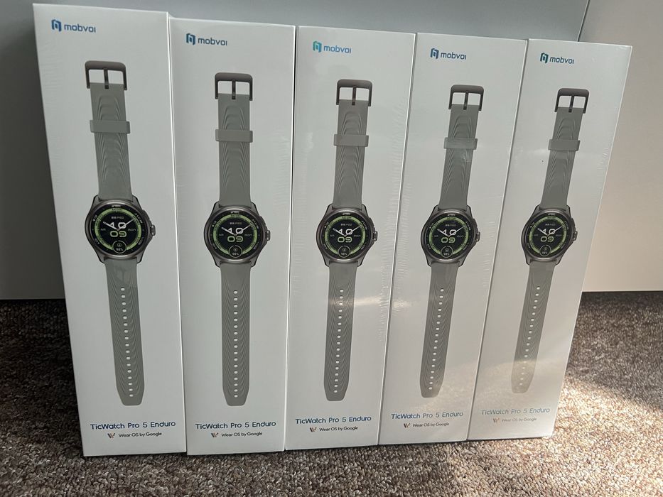 Mobvoi TicWatch Pro 5 Enduro Sandstone  New