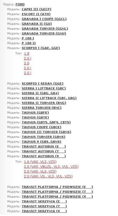 Ролик Грм Форд 1.3-2.0 Транзит Ескорт Скорпио Сиера Таунус 531002510