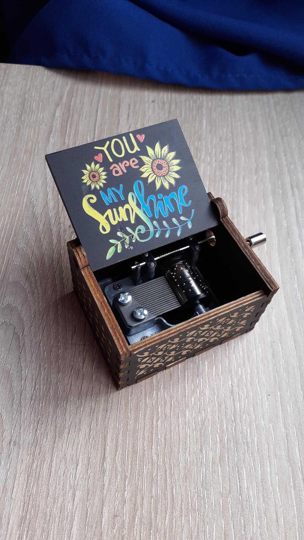 Caixa de música You are my sunshine NOVO music box Valentim