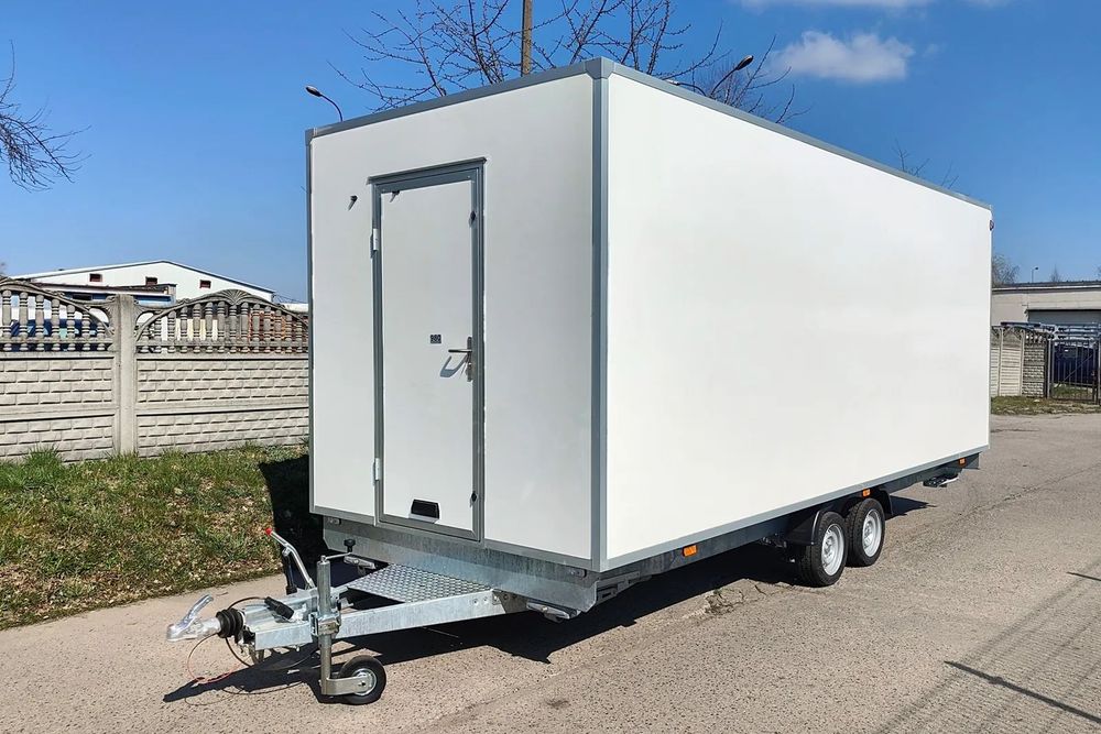 Esselmann handlowa sklep/bar Karello 6  duża przyczepa gastronomiczna 6 m kebab lody granita burger pizza