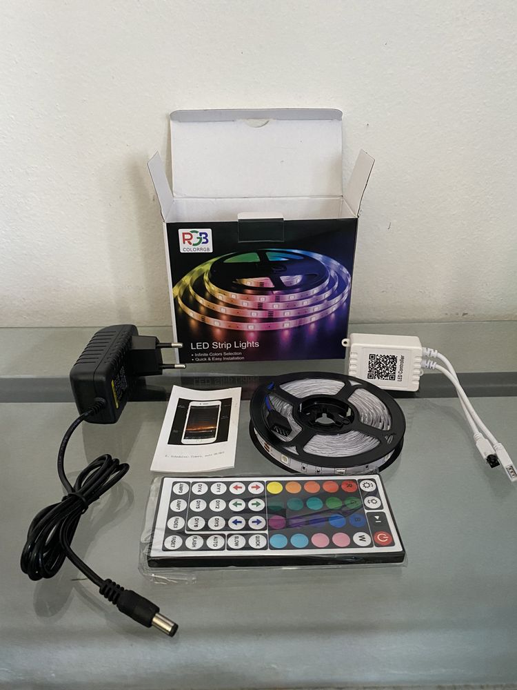 Fita LED rgb 5050- 5/10/15/20Metros