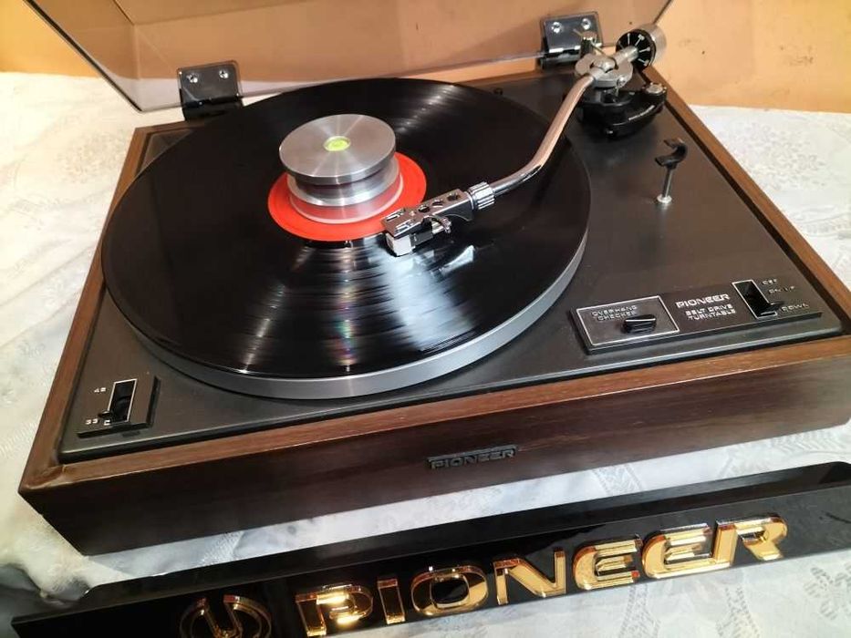 VINTAGE Piękny klasyk! Gramofon PIONEER PL-12D Manual /Nowa wkładka AT