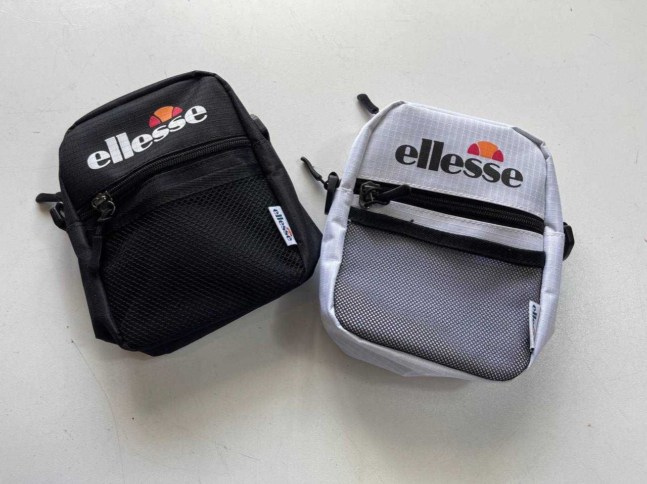 сумочка ellesse чорна та біла
