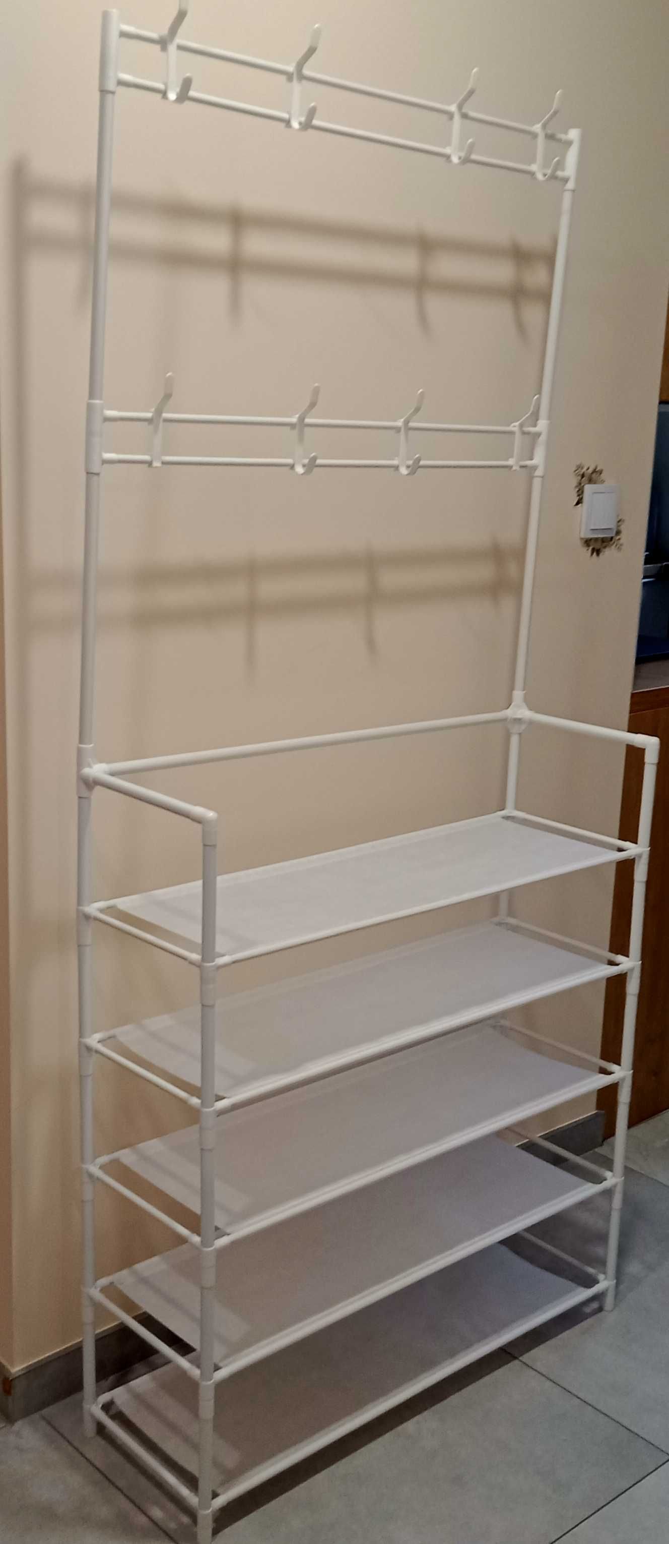 Wieszak stojący do przedpokoju rozkładany