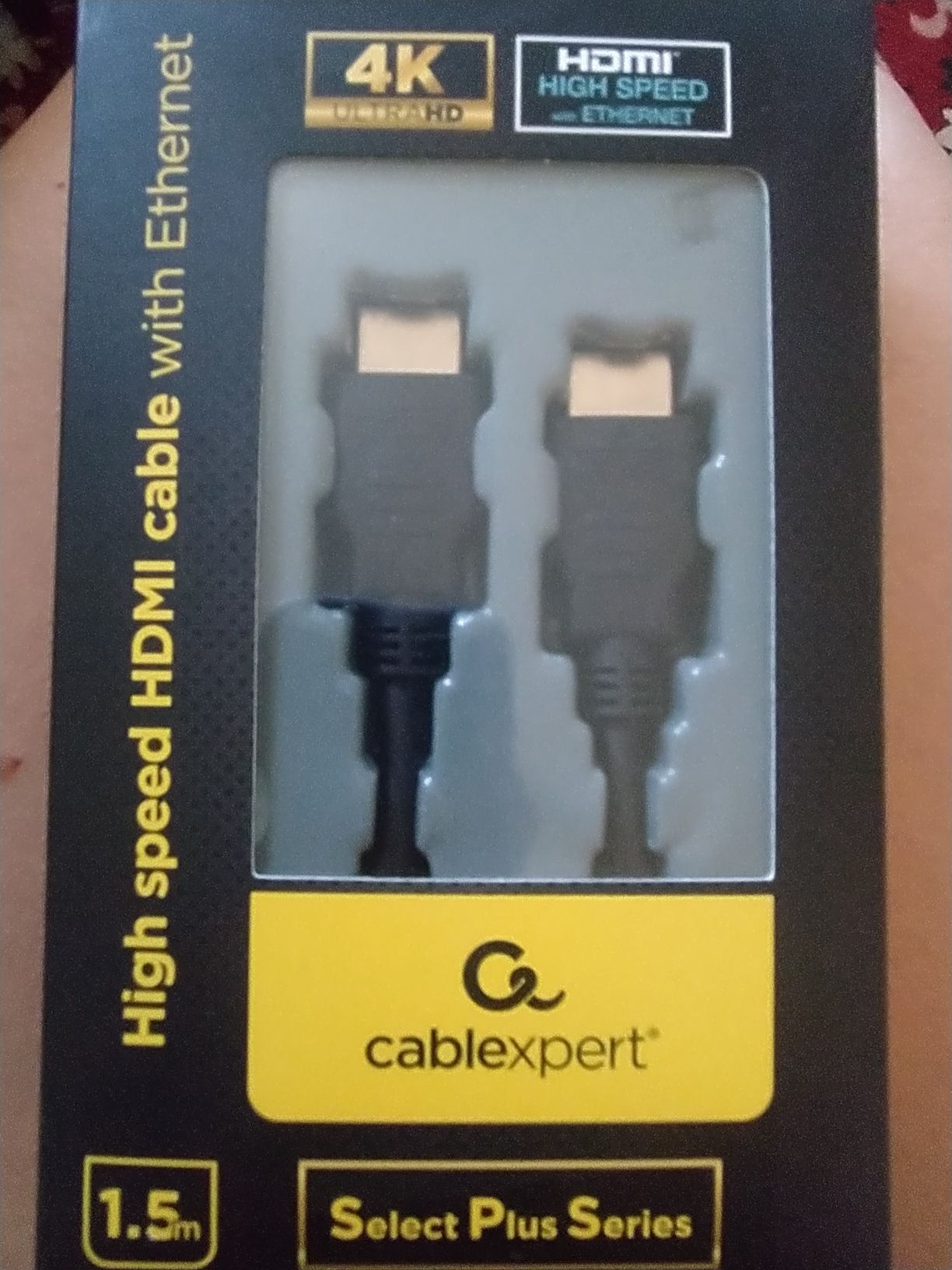 Кабель HDMI cablexpert Select Plus Series 1.5m