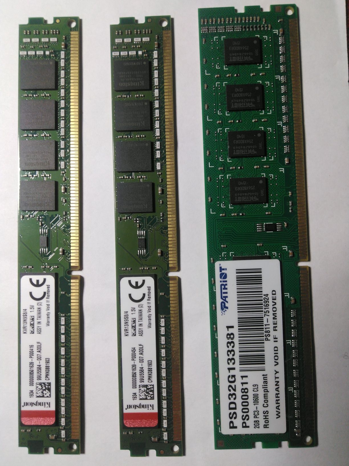 Оперативна пам'ять DDR3 4gb 1333