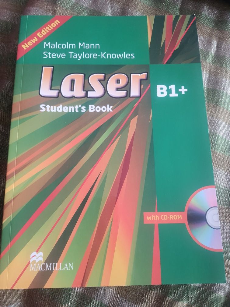Учебник laser b1+ с диском