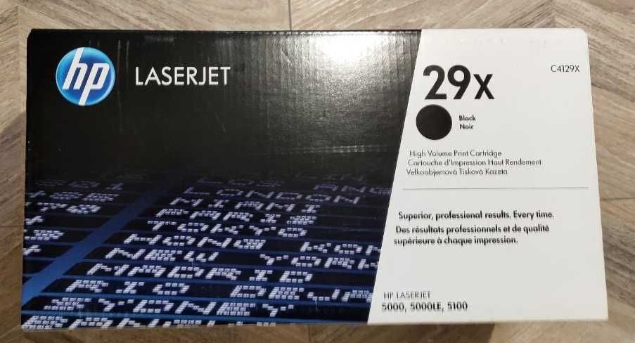 Новий оригінальний запечатаний картридж HP 29X (C4129X)