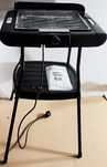 Tradycyjny grill elektryczny Clatronic BQS czarny 2000W, 1 RAZ UŻYTY