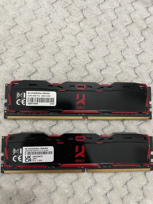 GoodRam DDR4 2x8gb 16 gb 3200mhz
