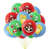 Balony - Super Mario - 10 szt - urodziny - nowe