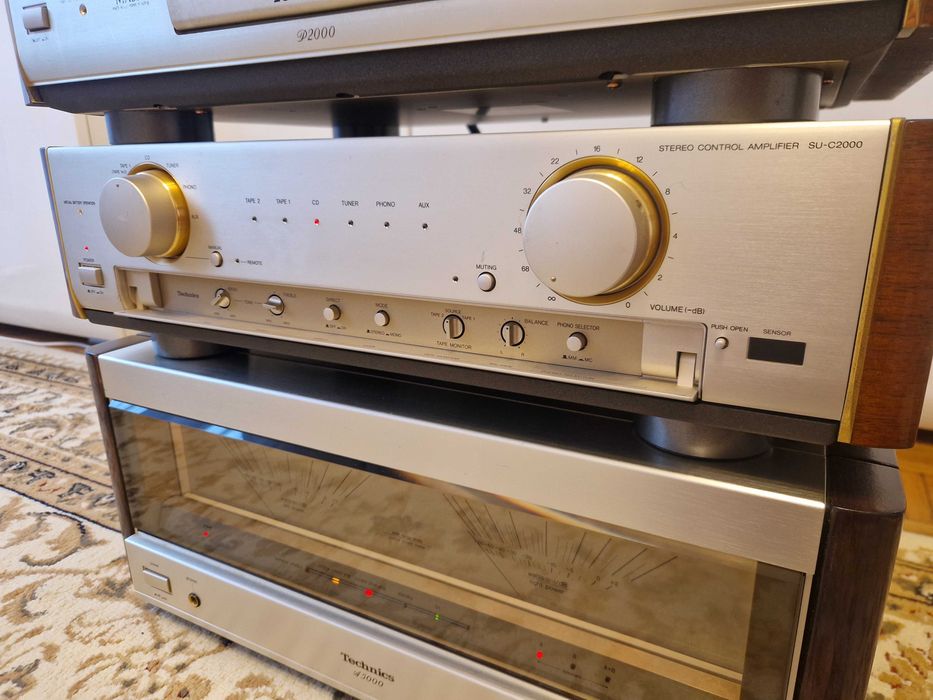 Technics Zestaw SE-A5000 SU-C2000 SL-P2000 Japan