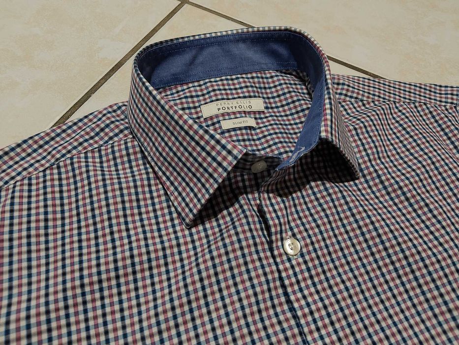 PERRY ELLIS USA - NOWA! Markowa Koszula Męska rozmiar L