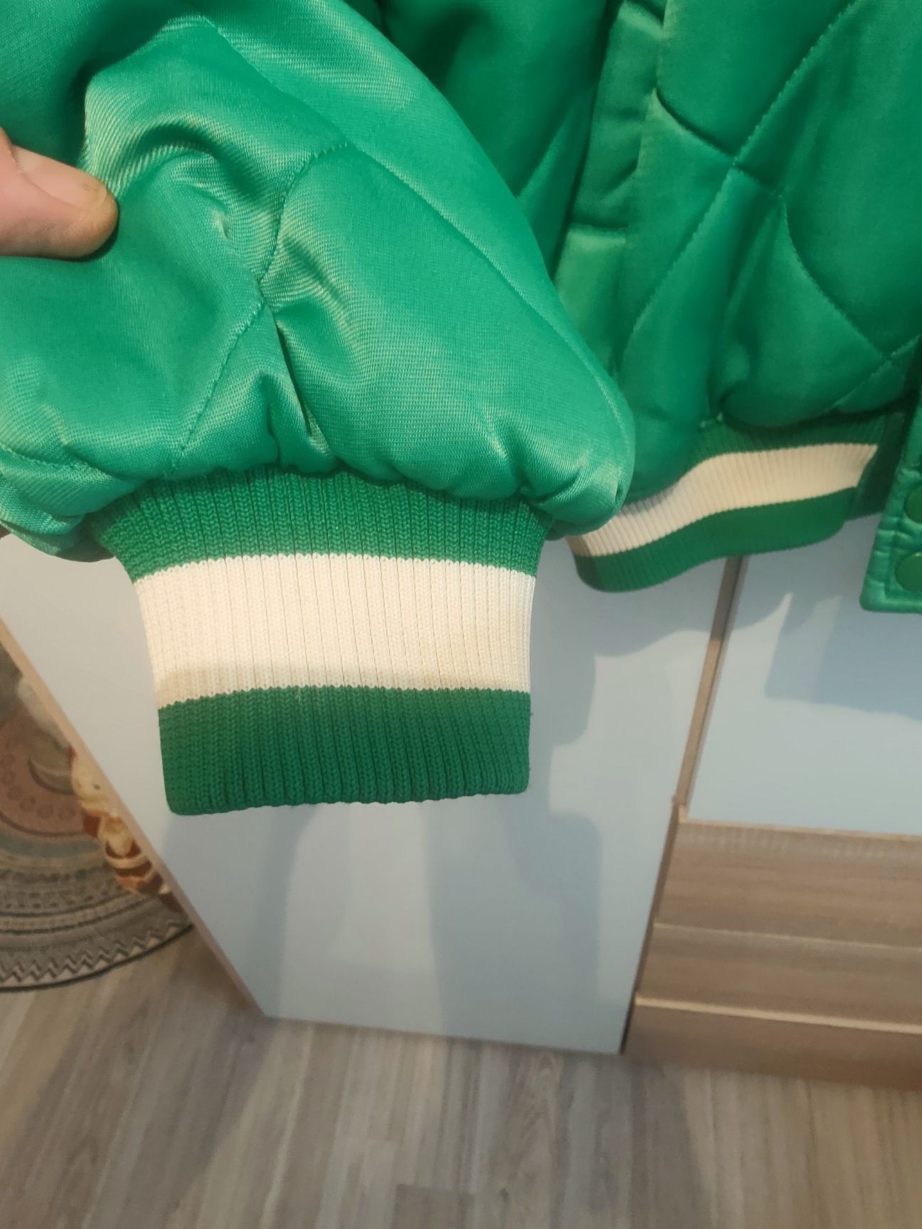 Kurtka bejsbolówka NBA Celtics