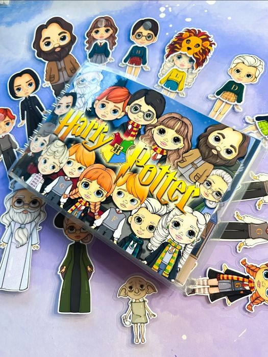 Гаррі Поттер альбом книга на липучках