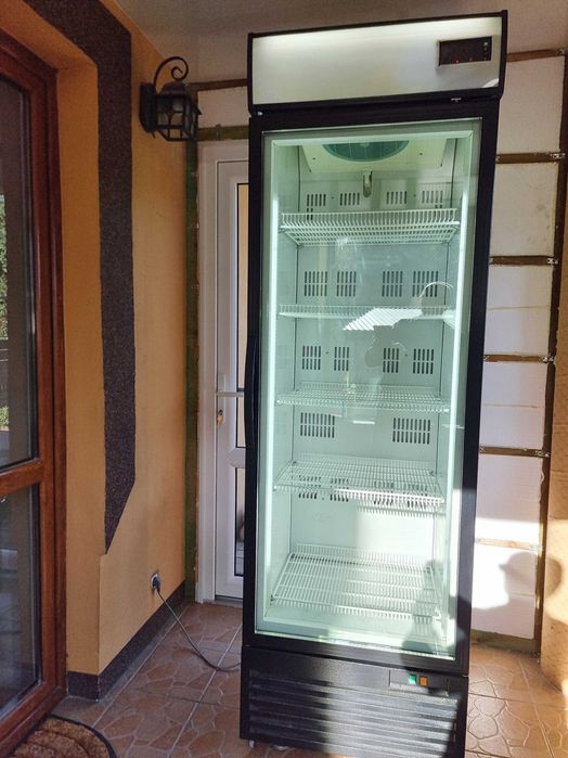 Szafa Chłodnicza Sklepowa Cukiernicza Szklane Drzwi.