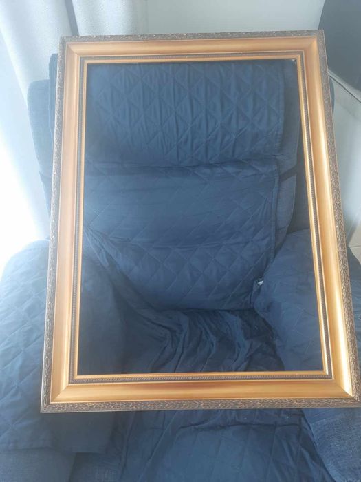 Drewniana, złota rama do obrazu ,zdjęcia rodzinnego