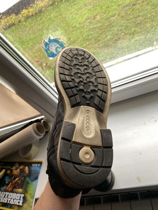 Зимові черевики з натуральної кожи від фірми  Ecco