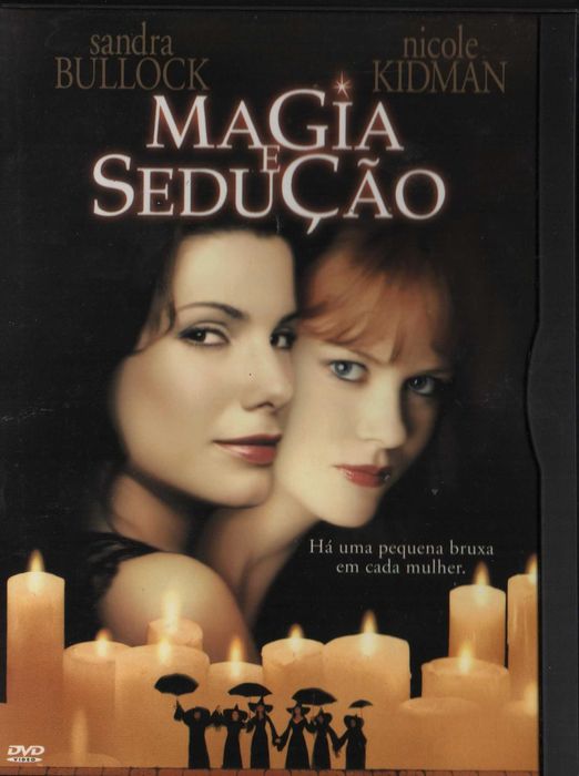 Dvd Magia E Sedução - comédia - Sandra Bullock/ Nicole Kidman - extras