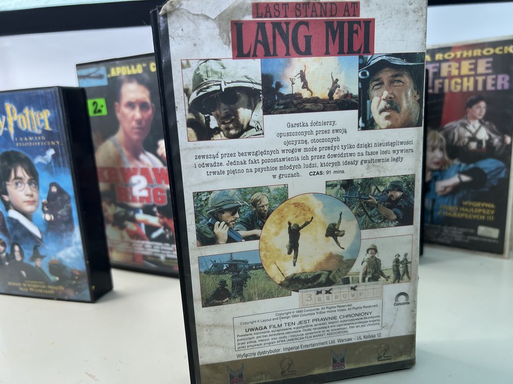 Lang mei posterunek w lang mei kaseta vhs film