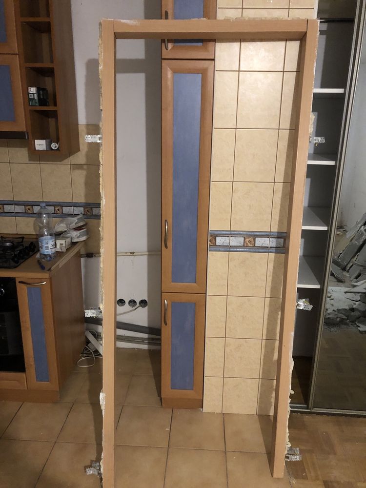 Drzwi 80cm lewe, stan bdb