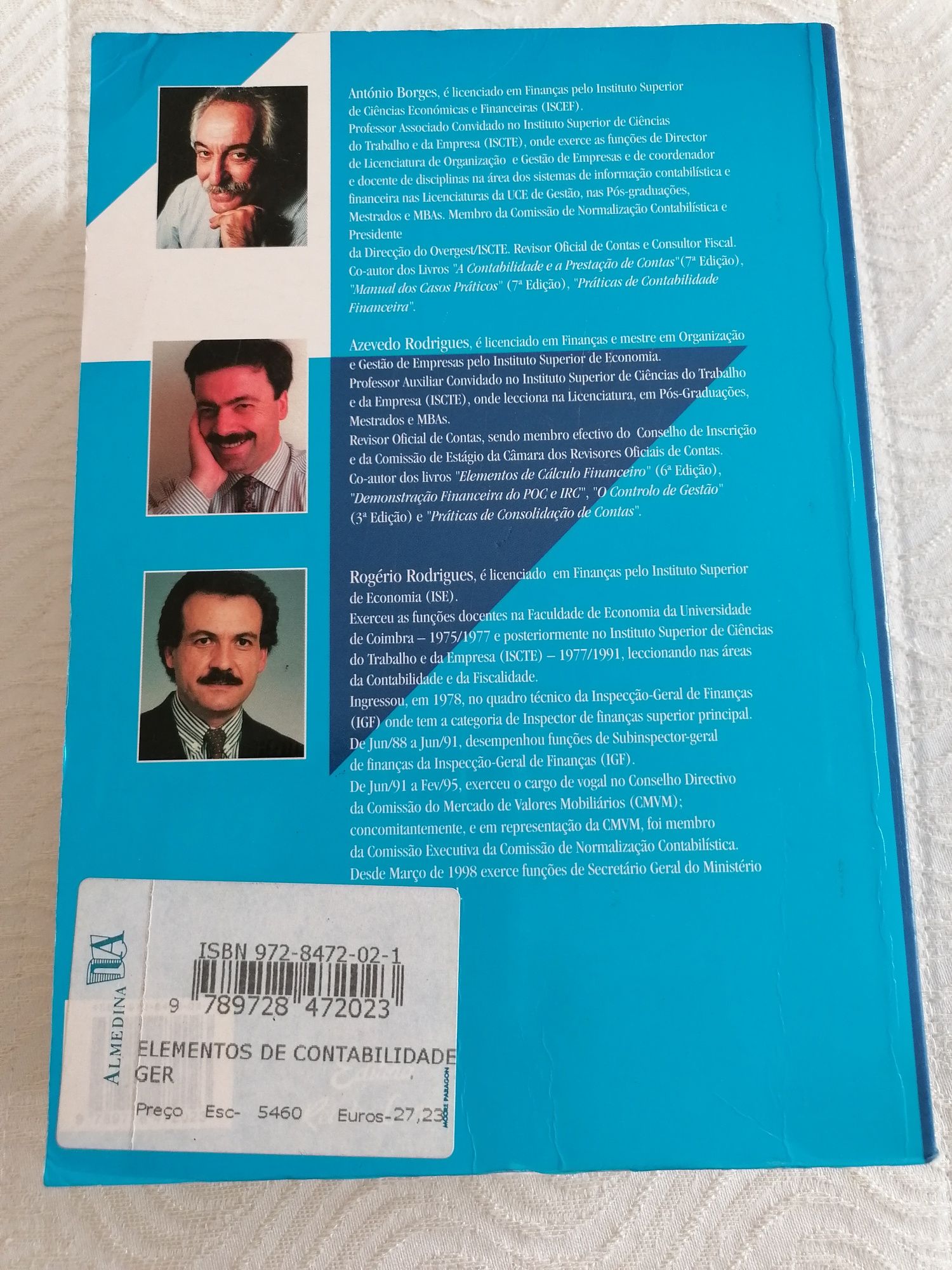 Livro Elementos de Contabilidade Geral