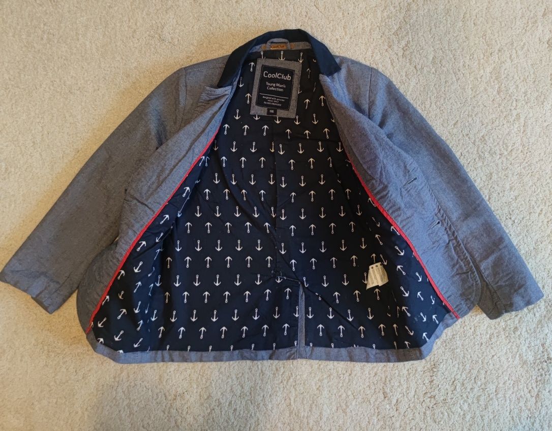Garnitur CoolClub H&M Cubus marynarka spodnie
