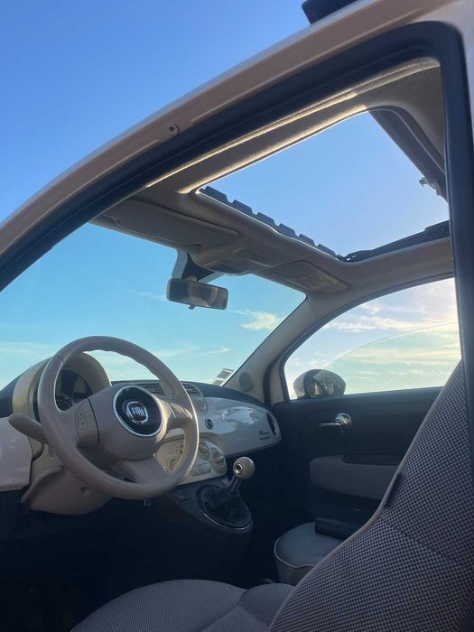 Fiat 500 1.3 Multijet Lounge 2010 – Teto Panorâmico