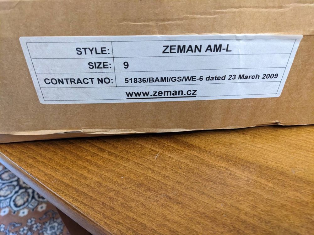 Ботинки берцы военные 5.10, противоминные ZEMAN AM-L, НАТО NATO
