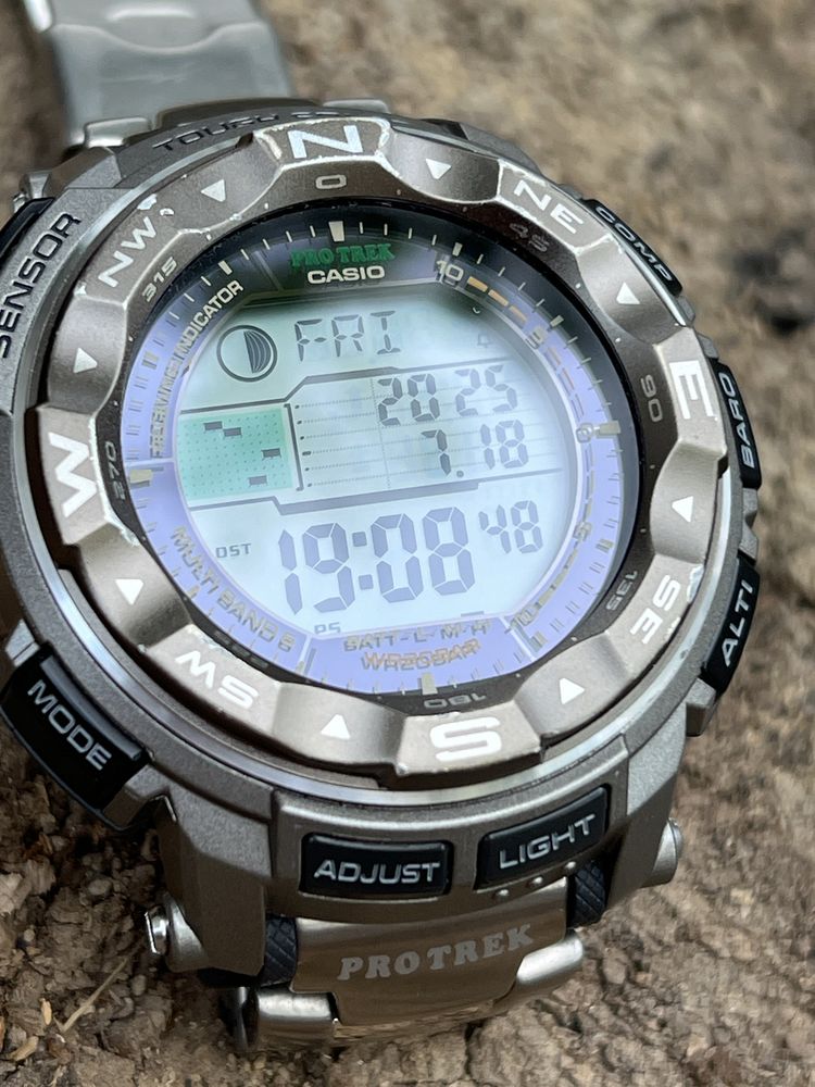 Туристические часы Casio Pro Trek protrek PRW-2500T prw 2500 t