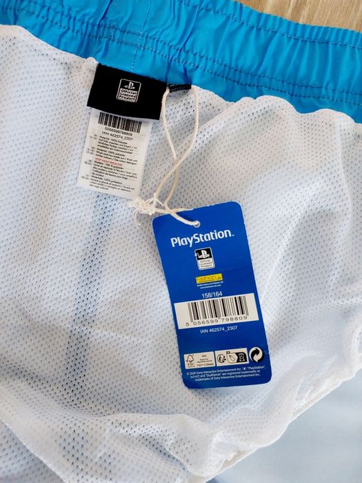 PlayStation official spodenki kąpielówki logowane