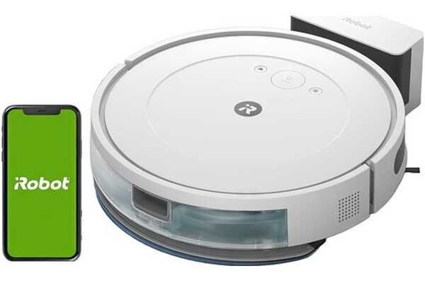 Robot odkurzająco-mopujący iRobot Roomba Combo Essential Biały