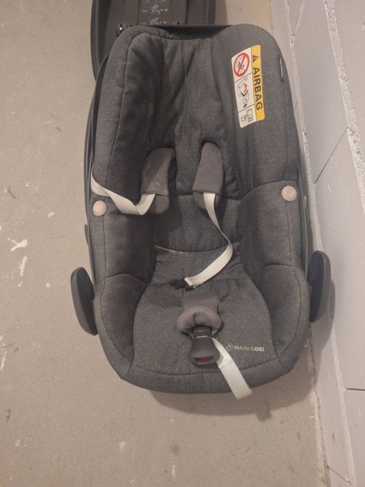 Wózek Junama Diamond S line + nosiedłko maxi cosi  z bazą