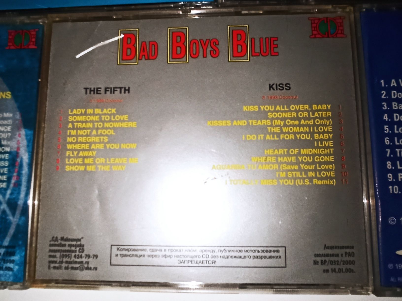 Bad Boys Blue Turbo Megamix Game Of Love Maxi Singles Italo Disco CD