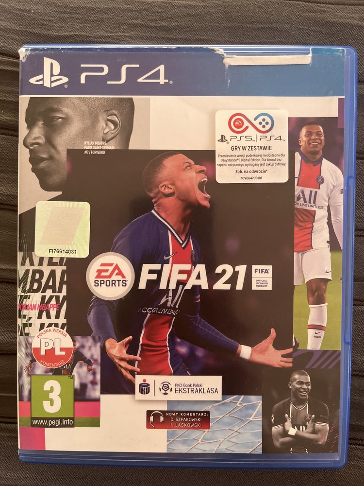 Fifa 21 PS4 gra na konsolę