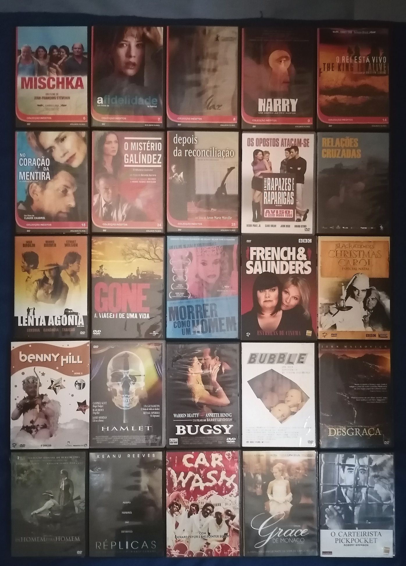 Lote 260 DVD's originais (Lote 15)