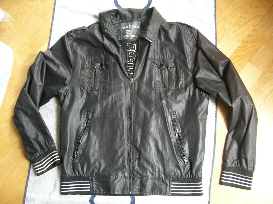 Męska kurtka wiatrówka L/XL szwedka 50/52 pilotka windstoper