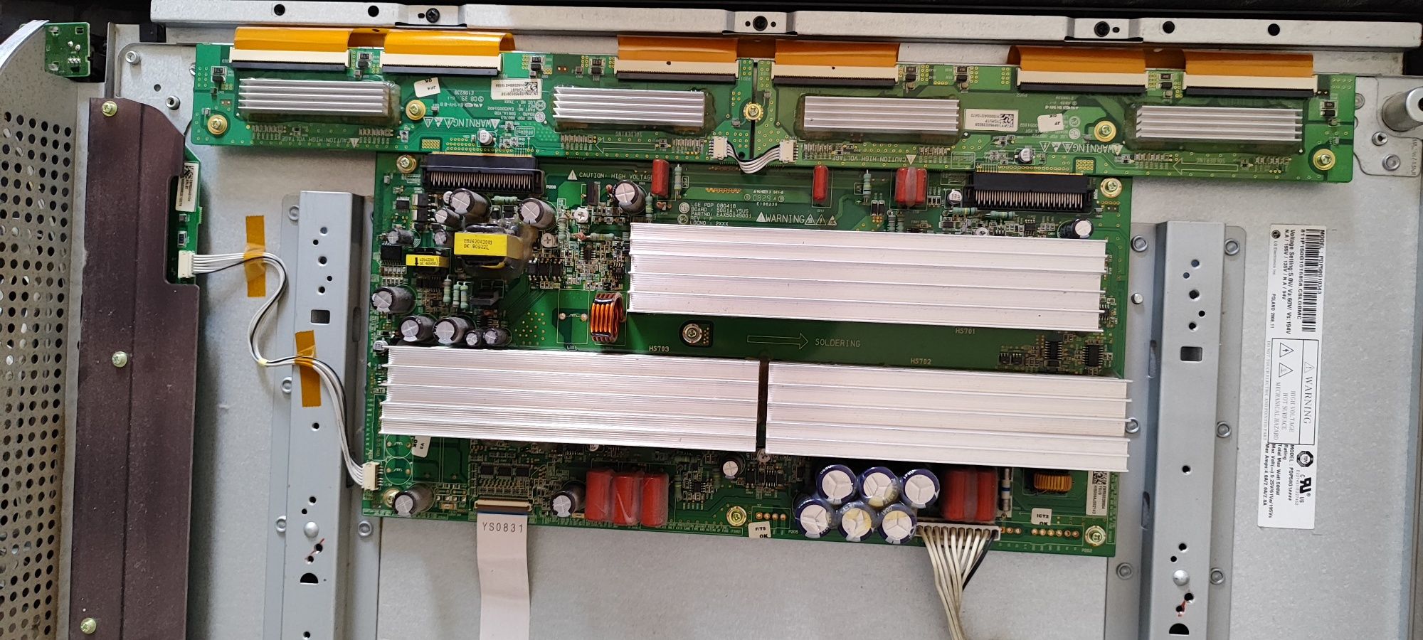 Placas da LG 50PG100R