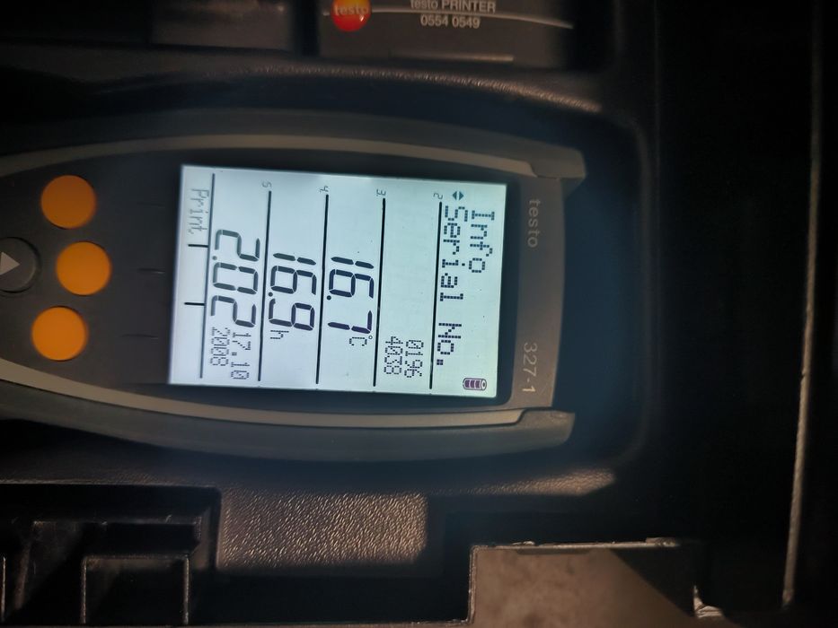 Analizator spalin Testo 327-1 zestaw