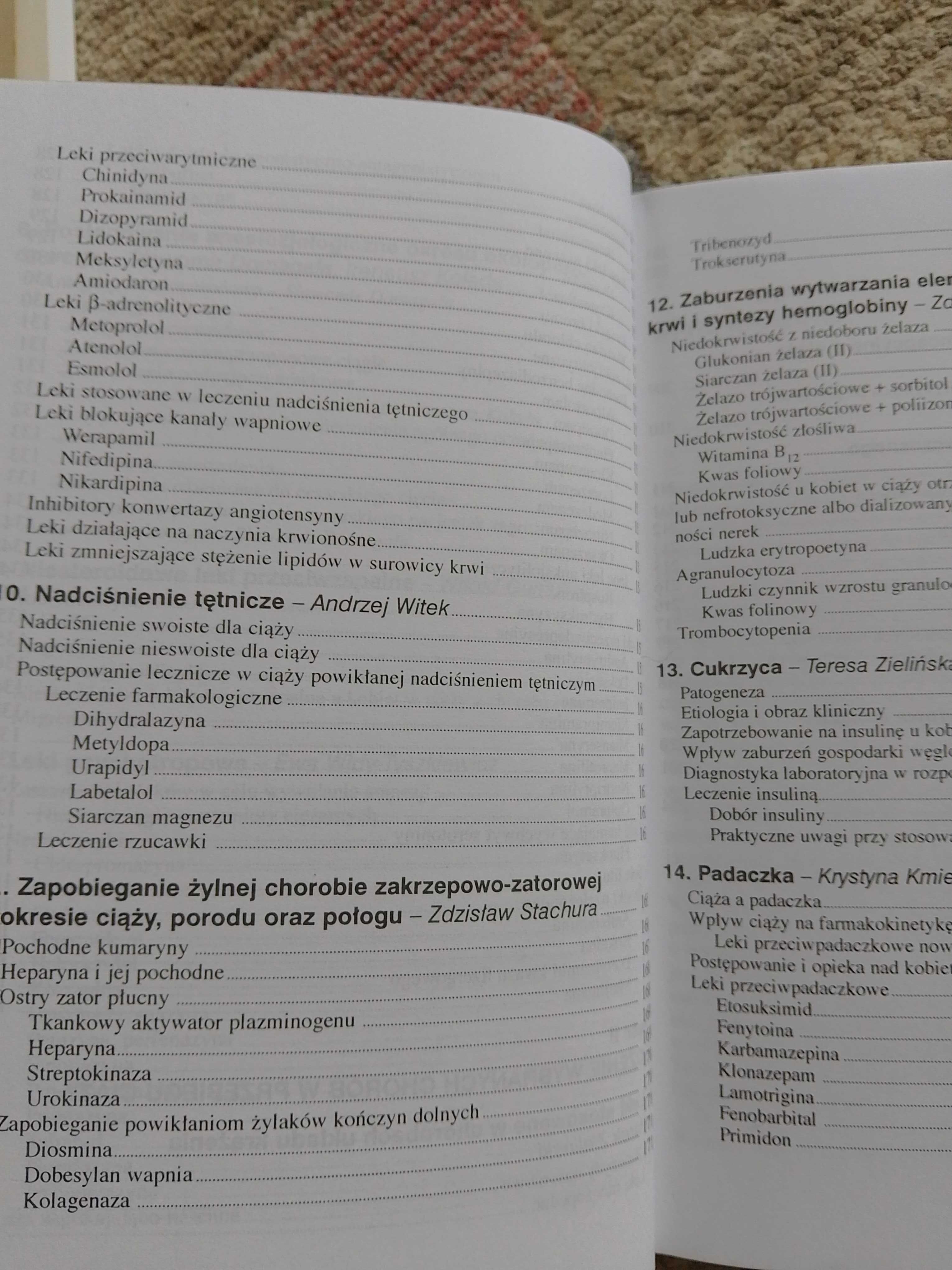 Farmakoterapia w okresie ciąży PZWL (seria z kółkiem)