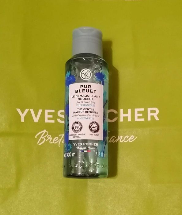 Демакияж с Васильком для контура глаз 100мл Ив Роше Yves Rocher Pur