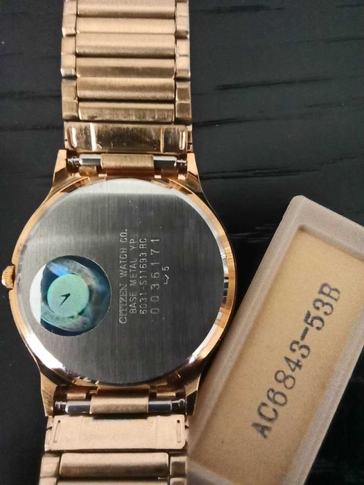 Relógio de Pulso (Citizen AC6843-53B, Novo e Original)