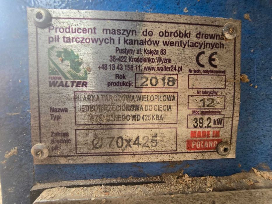 Wielopiła Walter WD 425 KBA