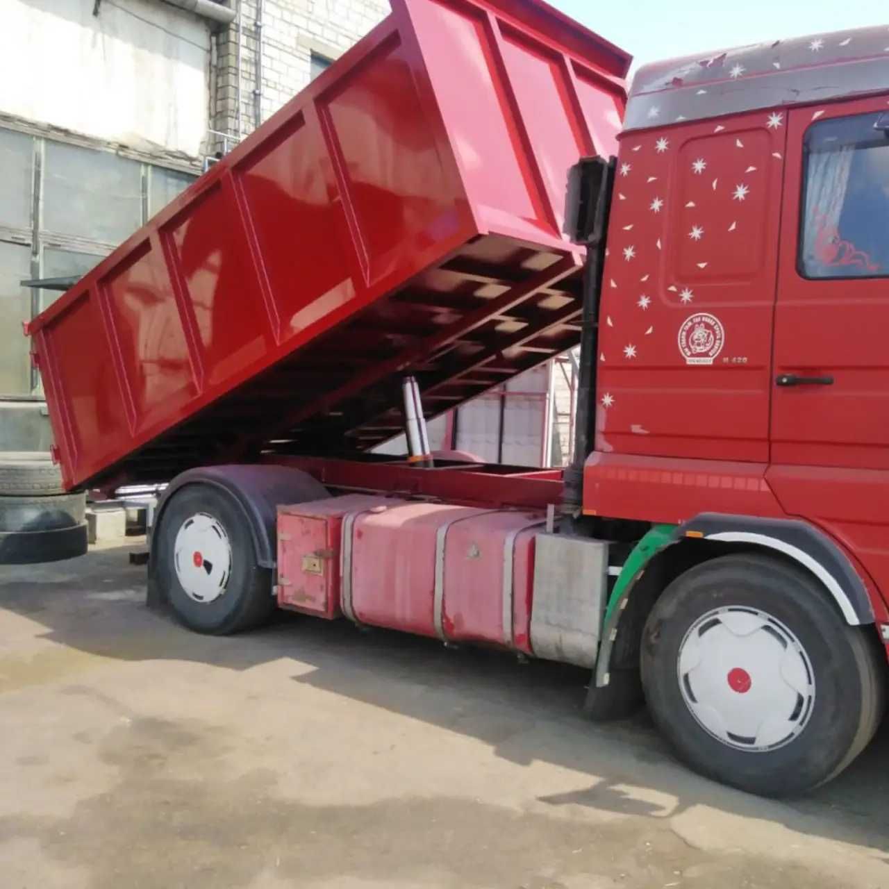Комплект гідравліки ZF на самоскид з підкузовним гідроциліндром