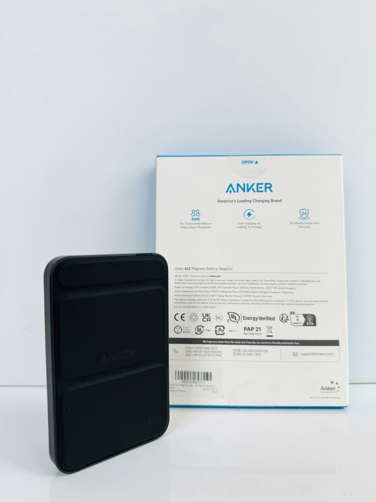Магнітний акумулятор зарядний пристрій Павербанк Anker 622 (MagGo)